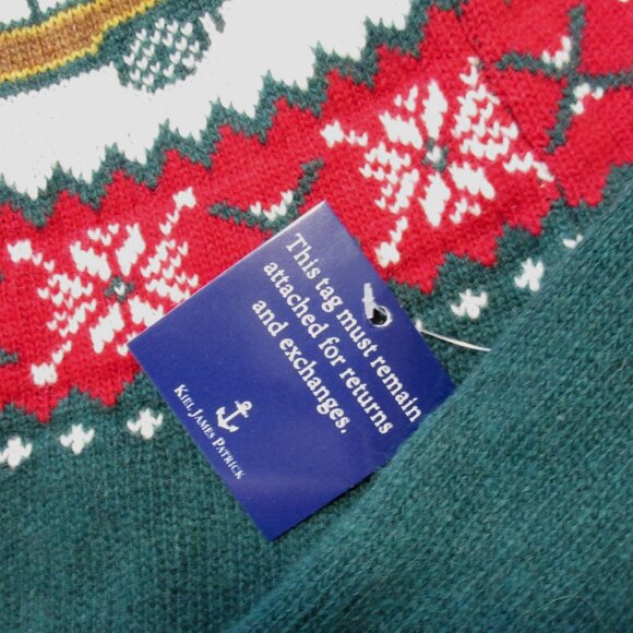 NWT Kiel James Patrick Unisex Griswold Christmas Wool Pullover Sweater XS - Picture 3 of 10
